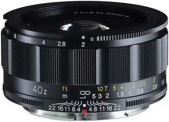 Voigtl&auml;nder Septon 40mm f2 Nikon Z