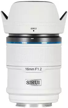 Sirui Sniper 16mm & 75mm f/1.2 APS-C Autofokus Objektiv-Kit Keramik, wei&szlig;, E-Mount (781440)