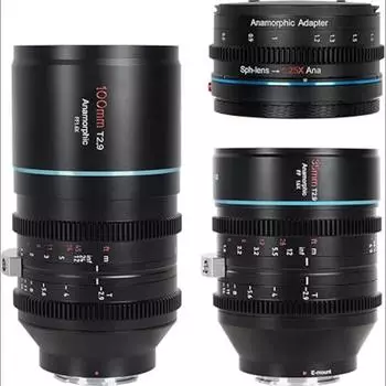 Sirui Venus Anamorphoten Objektive Set 35mm & 100mm T2.9 1.6x, RF-Mount, Vollformat (Venus Set D-RF)
