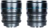 Sirui Night Walker 16 & 75mm T1.2 S35 Manual Focus Cine Objektiv Set mit Case ...