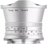 TTARTISAN BR-498642C, TTARTISAN 7,5mm f/2,0 Fisheye, silber - Nikon Z