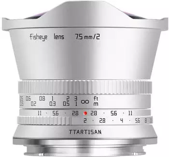 TTArtisan 7.5mm f2 Nikon Z silber