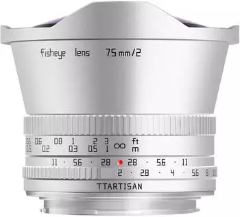 TTArtisan 7.5mm f2 MFT silber