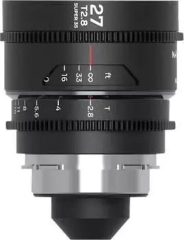 LAOWA Nanomorph 27mm T2.8 1.5x S35 silber Arri PL (VE2728PLEFS)