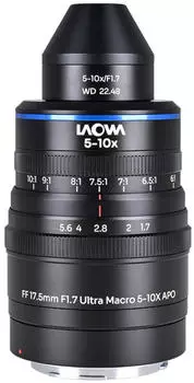 LAOWA Aksen 17.5mm f1.7 Ultra Macro 5-10x APO Canon EF