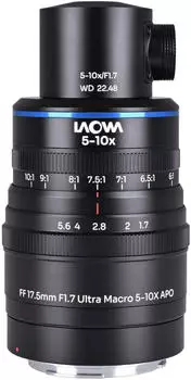 LAOWA Aksen 17.5mm f1.7 Ultra Macro 5-10x APO