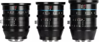 Sirui Jupiter Cine-Objektiv-Set 24/35/50mm T2 Makro Vollformat PL-Mount