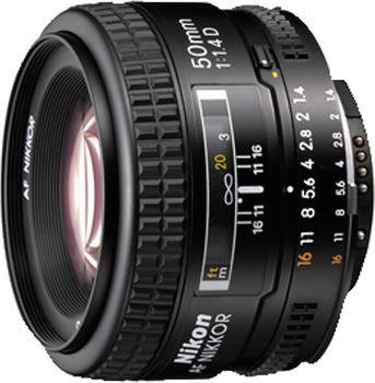Nikon AF Nikkor 50mm f1.4 D