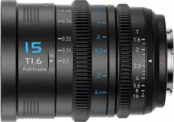 Sirui Vision Prime 1 15mm T1.6 Full-Frame Cine f&uuml;r Sony E schwarz (VP-1-15B)