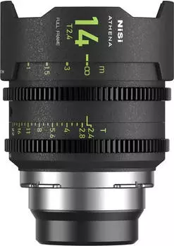 Nisi Athena Prime 14mm T2.4 ohne Drop-In-Filter für Sony E