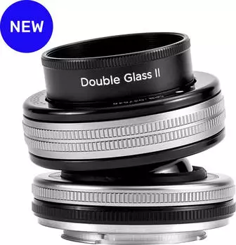 Lensbaby Composer Pro II mit Double Glass II für Fujifilm X