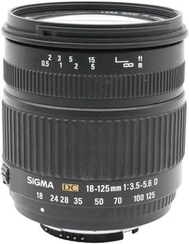 Sigma 18-125mm F3,5-5,6 DC Nikon F
