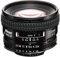 Nikon AF Nikkor 20mm f2.8 D