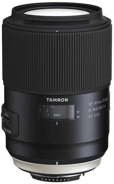 Tamron F017N SP 90mm F/2.8 Di Macro 1:1 VC USD Nikon Kamera-Objektive