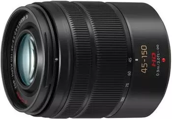 Panasonic Lumix G Vario 45-150 mm f4.0-5.6 Aspherical OIS (schwarz)