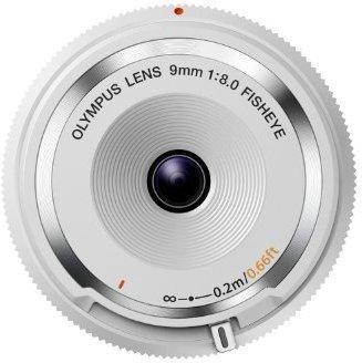 Olympus Body Cap Lens 9mm f8 (weiß)