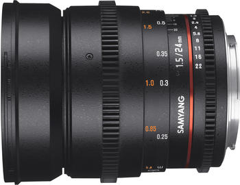 Samyang 24mm T1.5 ED AS IF UMC VDSLR II [Nikon]