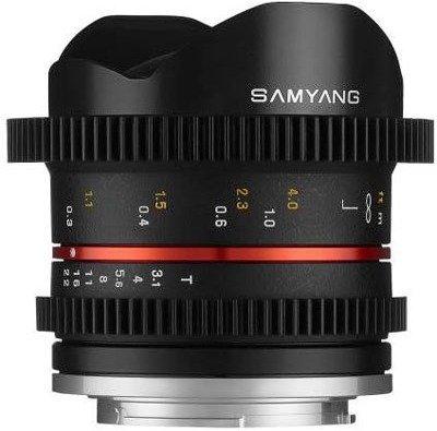 Samyang 8mm T3.1 VDSLR UMC Fish-Eye II [Canon M]