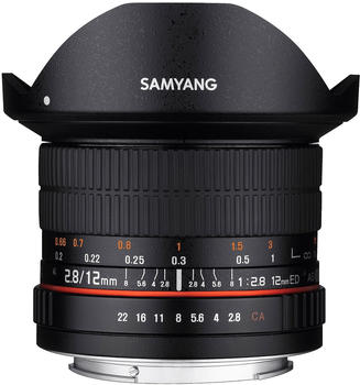 Samyang 12mm F2,8 Fisheye ED AS NCS Canon M
