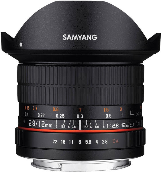 Samyang 12mm F2,8 Fisheye ED AS NCS Canon M