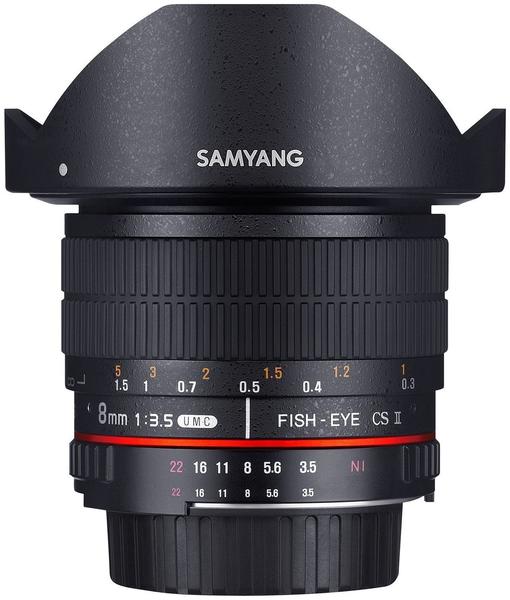 Samyang 8mm f3.5 UMC Fish-Eye CS II [Fuji X]