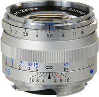 Zeiss C Sonnar T* 50mm f/1,5 ZM Leica M silber