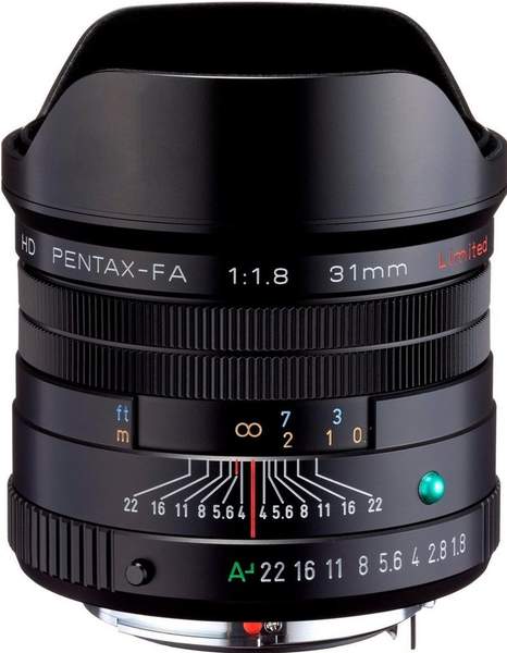 Pentax HD FA 31mm f1.8 Limited schwarz