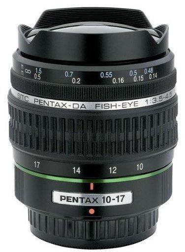 Pentax smc DA 10-17mm f3.5-4.5 ED IF Fisheye