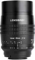 LensBaby LBV85X, Lensbaby Velvet 85 schwarz Sony E