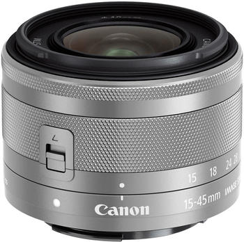 Canon EF-M 15-45mm f3.5-6.3 IS STM silber