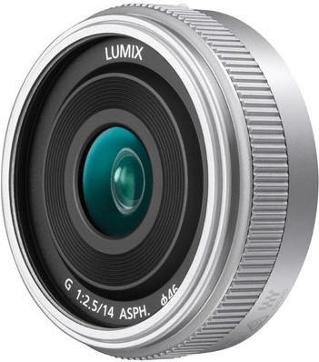 Panasonic Lumix G 14mm f2.5 II Asph. silber