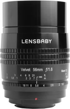 Lensbaby Velvet 56mm f1.6 [Canon RF] schwarz