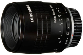 Lensbaby Velvet 85mm f1.8 Nikon Z schwarz