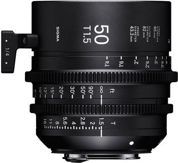 Sigma Foto Sigma FF High Speed Prime 50mm T1.5 Canon EF