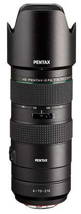 Pentax HD FA 70-210mm f4 ED SDM WR