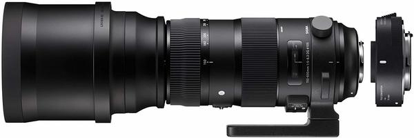Sigma 150-600 mm F5,0-6,3 DG OS HSM (C) Canon EF + Teleconverter