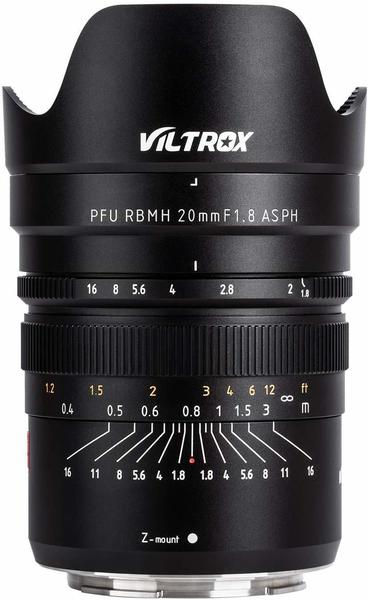 Viltrox MF 20mm f1.8 Nikon Z