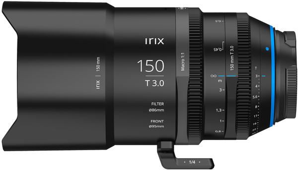 Irix Cine 150mm Macro 1:1 T3.0 MFT