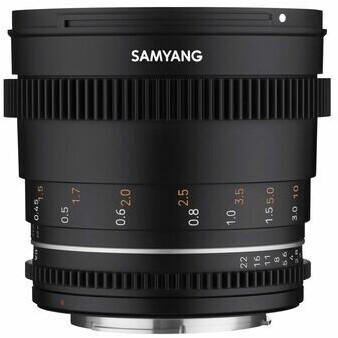 Samyang MF 50mm T1.5 Video MK2 Nikon F