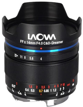 LAOWA 14mm f4 FF RL Zero-D Leica M schwarz