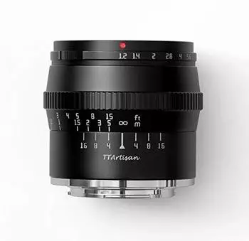 TTArtisan 50mm f1.2 MFT schwarz