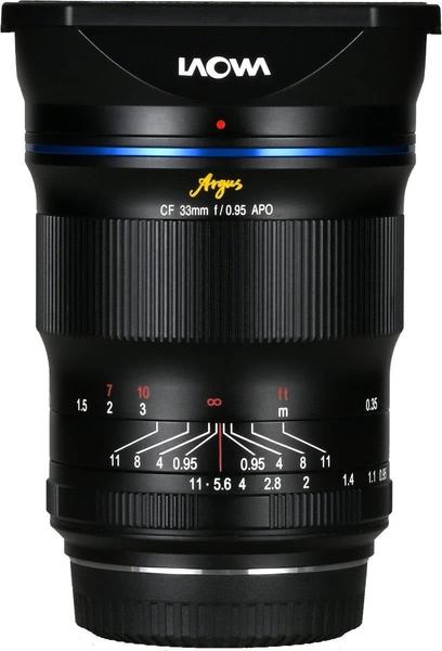 LAOWA Argus 33mm f0.95 CF APO Canon EOS R