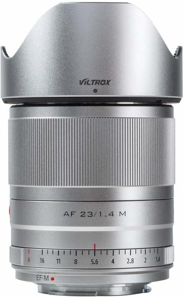 Viltrox AF 23mm f1.4 Canon M silber