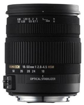 SIGMA 18 - 50 mm 2,8 - 4,5 DC OS HSM