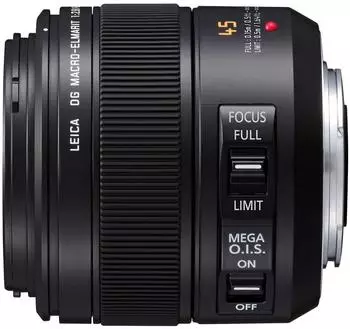 Panasonic Leica DG Makro-Elmarit 45mm f2.8 Aspherical OIS (H-ES045E)
