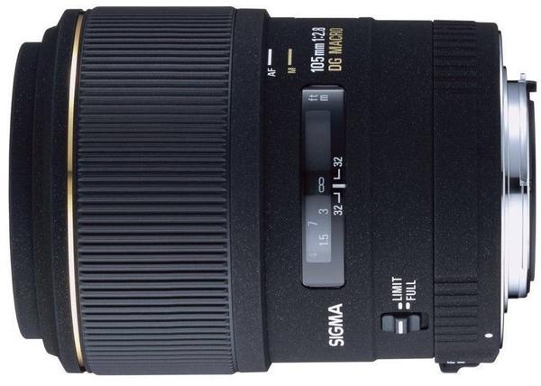Sigma 105mm F2,8 EX DG Makro Canon EF