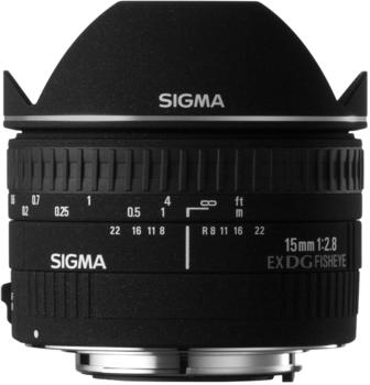 Sigma Foto Sigma 15mm f2.8 EX DG Diagonal-Fisheye [Canon]