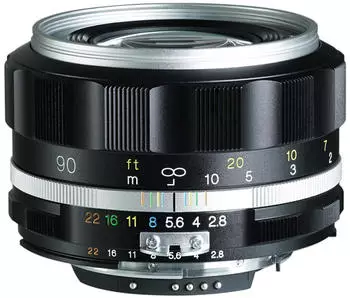 Voigtl&auml;nder 90mm f2.8 APO-Skopar SL-IIs schwarz/silber