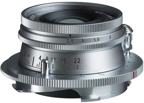 Voigtländer 40mm f2.8 Heliar asph. VM Leica M silber