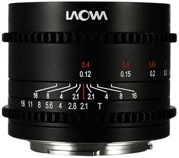 LAOWA 10mm T2.1 Zero-D Cine MFT